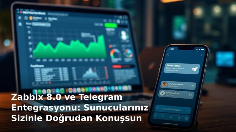 Zabbix 8.0 ve Telegram Entegrasyonu: Sunucularınız Sizinle Doğrudan Konuşsun