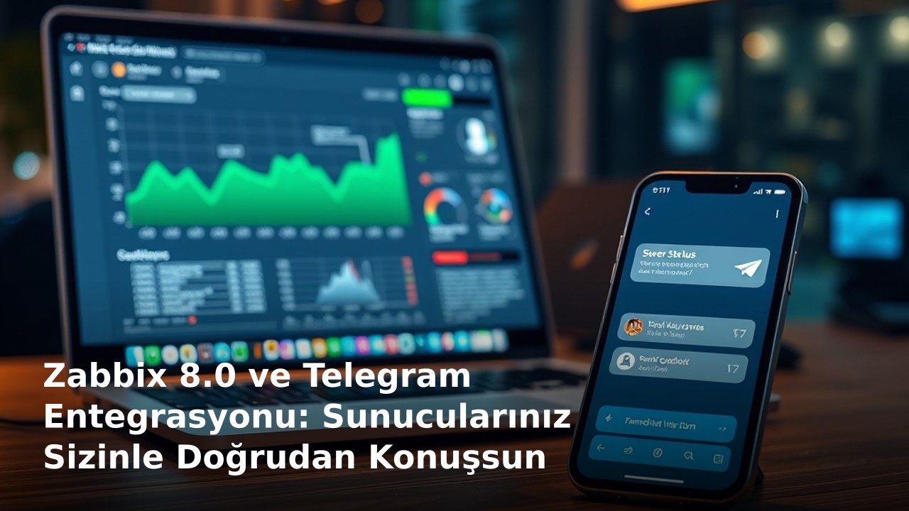 Zabbix 8.0 ve Telegram Entegrasyonu: Sunucularınız Sizinle Doğrudan Konuşsun