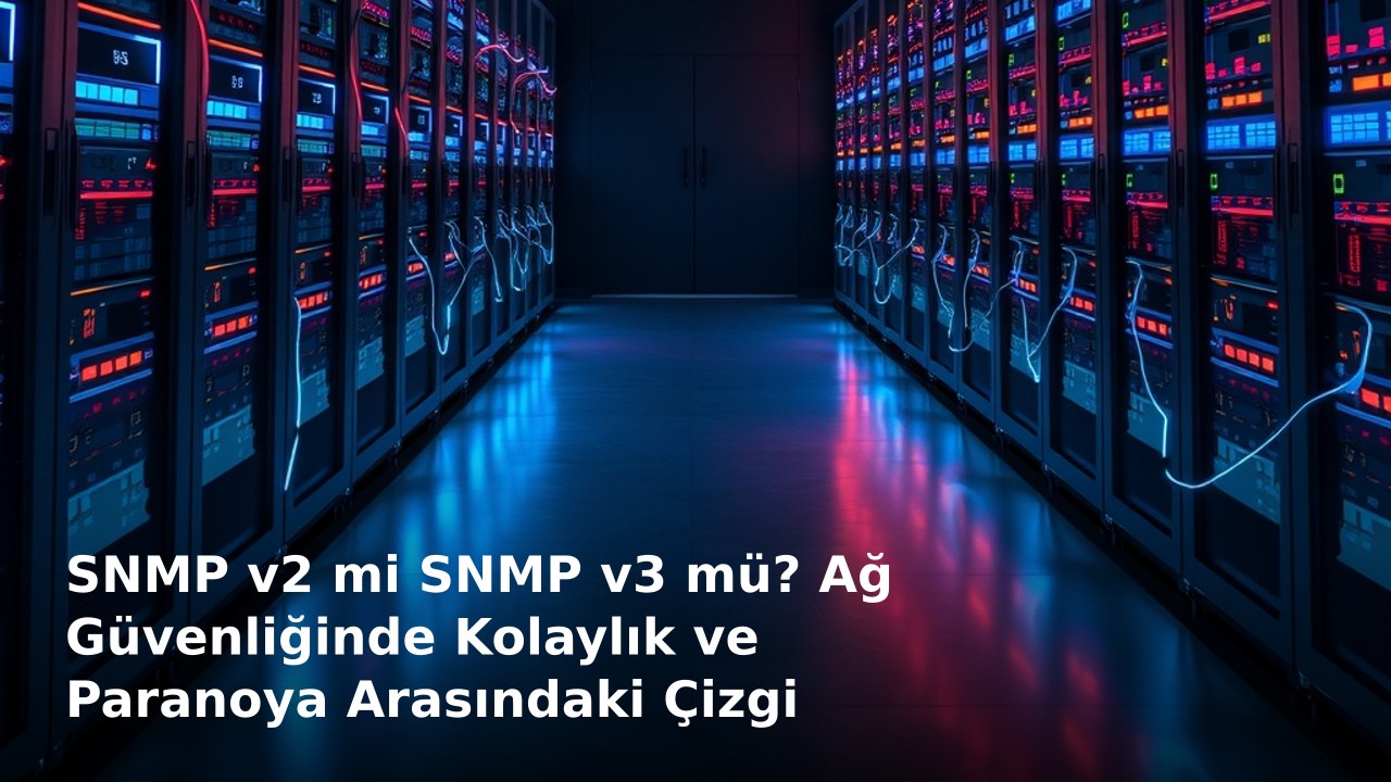 SNMP v2 mi SNMP v3 mü? Ağ Güvenliğinde Kolaylık ve Paranoya Arasındaki Çizgi