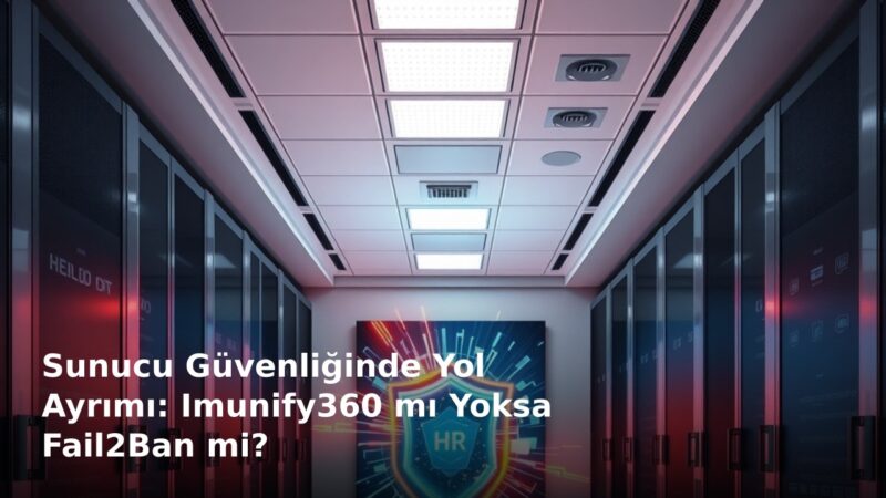 Sunucu Güvenliğinde Yol Ayrımı: Imunify360 mı Yoksa Fail2Ban mi?