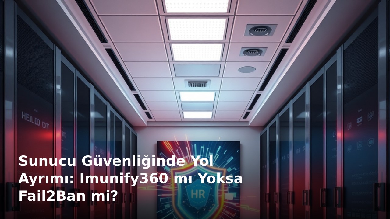 Sunucu Güvenliğinde Yol Ayrımı: Imunify360 mı Yoksa Fail2Ban mi?