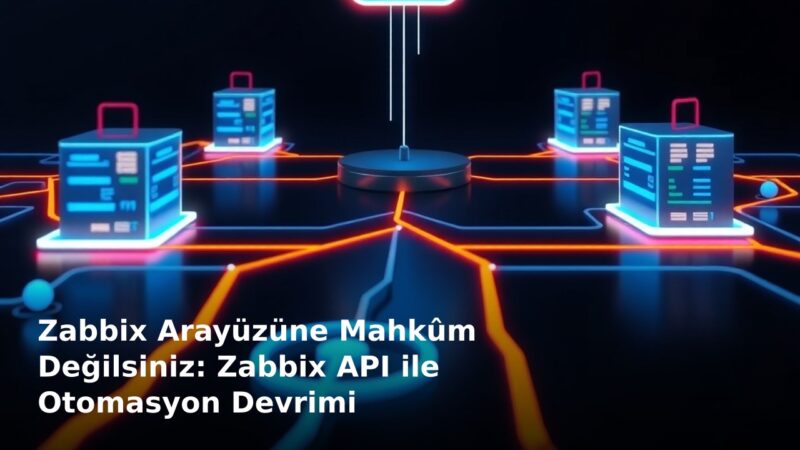Zabbix Arayüzüne Mahkûm Değilsiniz: Zabbix API ile Otomasyon Devrimi